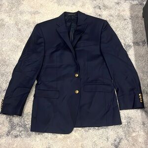 Ralph Lauren men’s blazer jacket, color dark navy blue, size 40R